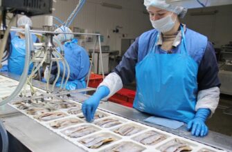 Сосновоборский рыбоперерабатывающий завод "Делси" увеличивает производство сельди на 18,5%